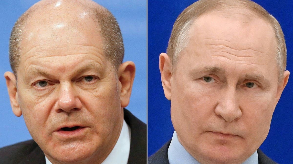 بوتين يبحث مع شولتس “الجهود الدبلوماسية” في أزمة أوكرانيا