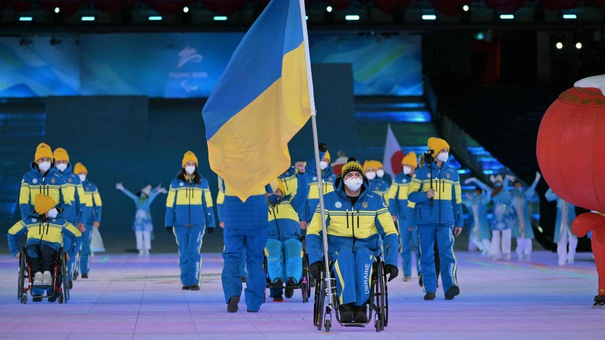 رياضيون أوكرانيون يوجهون نداء من أجل السلام في ألعاب بكين