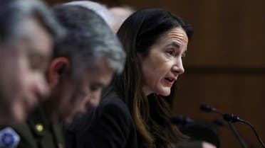 Director of National Intelligence (DNI) Avril Haines testifies before a Senate Select Intelligence Committee hearing on Worldwide Threats on Capitol Hill in Washington, U.S., March 10, 2022. REUTERS/Evelyn Hockstein
