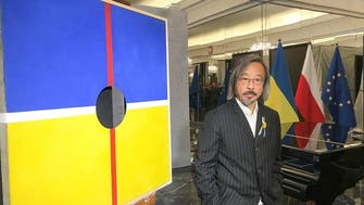 Chinese artist unveils painting dedicated to Ukraine