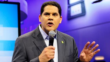 Former Nintendo of America President and Chief Operating Officer Reggie Fils-Aime speaks during the Wii U Software Showcase at E3 in Los Angeles, California. (File photo: Reuters)