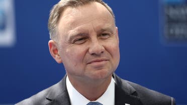 Poland's President Andrzej Duda arrives for the NATO summit at the Alliance's headquarters, in Brussels, Belgium, June 14, 2021. (File photo: Reuters)