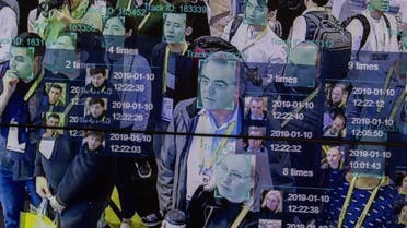 A live demonstration uses artificial intelligence and facial recognition in dense crowd spatial-temporal technology at the Horizon Robotics exhibit at the Las Vegas Convention Center during CES 2019 in Las Vegas on January 10, 2019. (File photo: AFP)