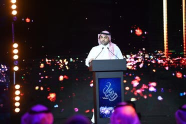 CEO of MMS, Ahmed al-Sahhaf, gives a speech in Riyadh. (Supplied)