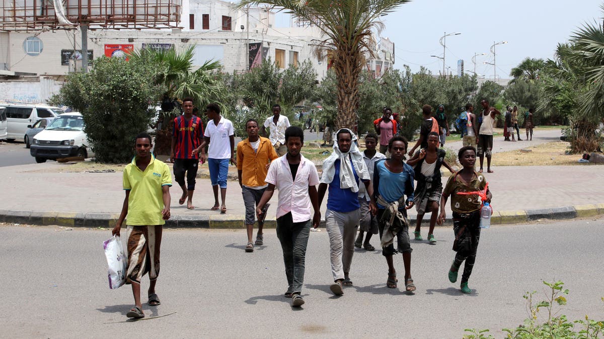 وصول أكثر من 8000 مهاجر أفريقي إلى اليمن في فبراير
