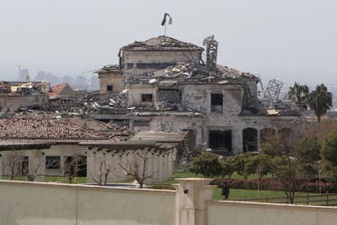مبنى تدمر بسبب الهجوم على اربيل الأحد