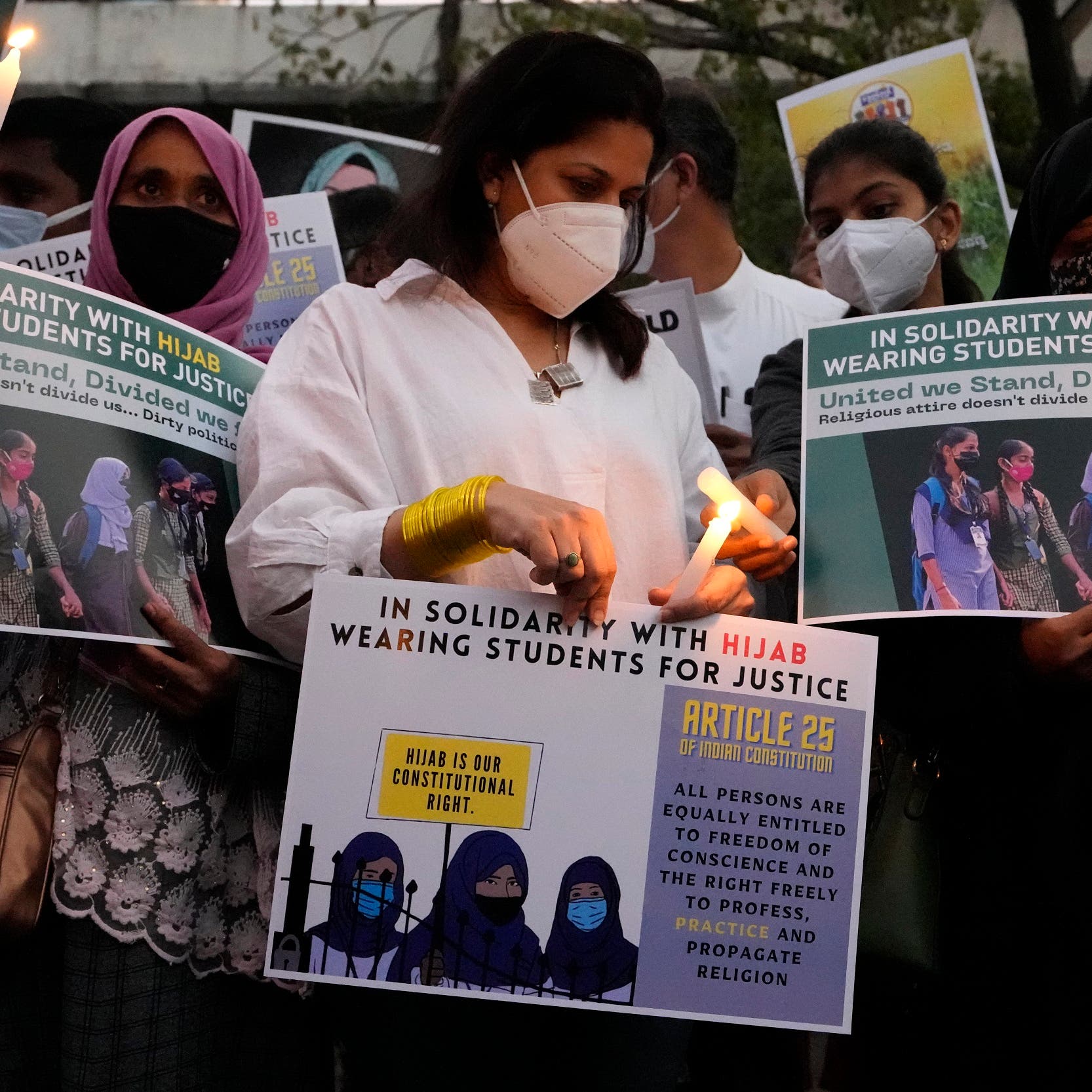 الهند.. جماعات هندوسية تسعى لحظر أوسع نطاقاً على الحجاب