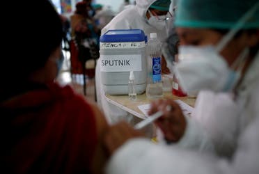 من حملة التطعيم في بوليفيا بلقاح سبوتنيك في