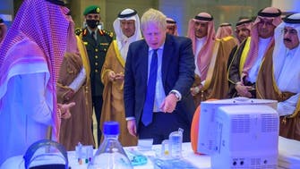 UK PM Boris Johnson visits Saudi Arabia’s SABIC plant in sign of strong business ties