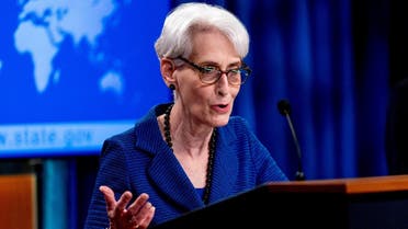 Deputy Secretary of State Wendy Sherman speaks at the State Department. (File Photo: Reuters)