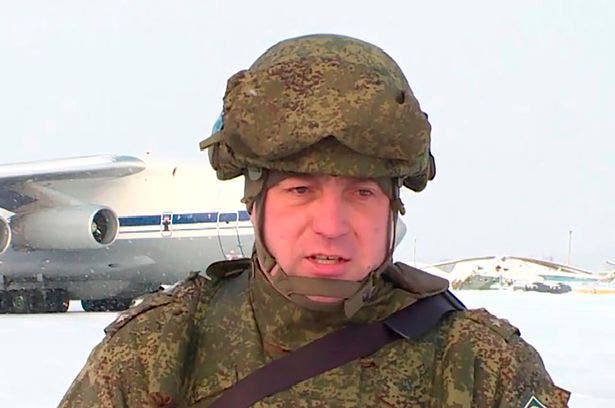 العقيد سيرغي سوخاريف - الصورة من شبكة GTRK الروسية