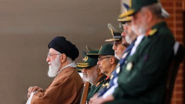 خامنه‌ای و فرماندهان سپاه