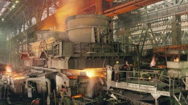 Azovstal, Ukraine's major steelmaker, damaged during Russian invasion of Ukraine's city of Mariupol. (Twitter)