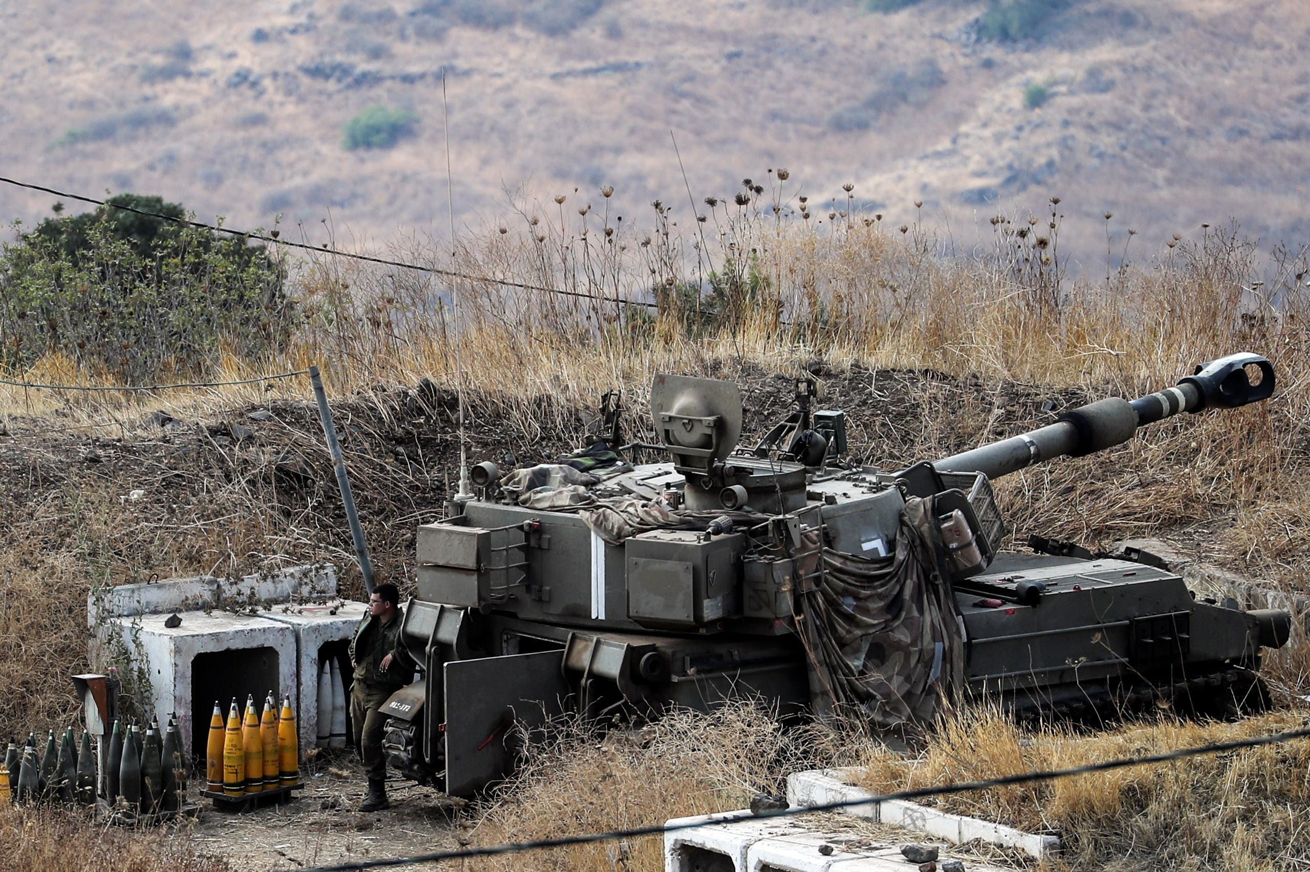 الجيش الإسرائيلي على الحدود مع لبنان (أرشيفية)