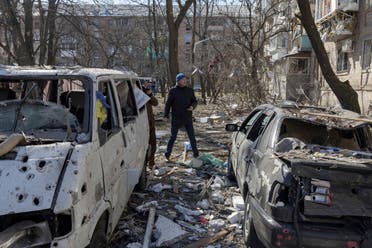 من الدمار في أوكرانيا