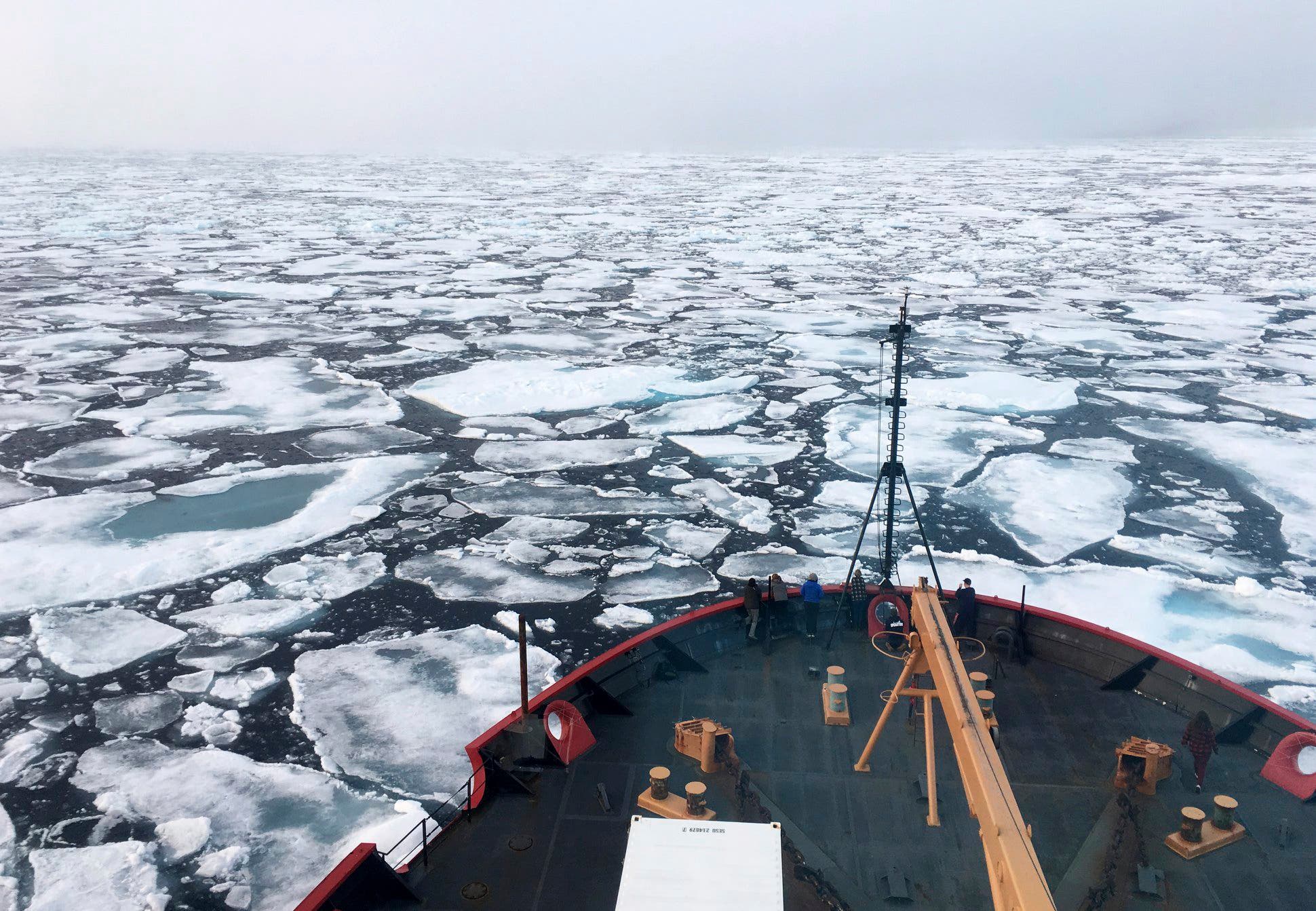 الجليد يذوب بسرعة في المياه المحيطة بالقارة القطبية الجنوبية