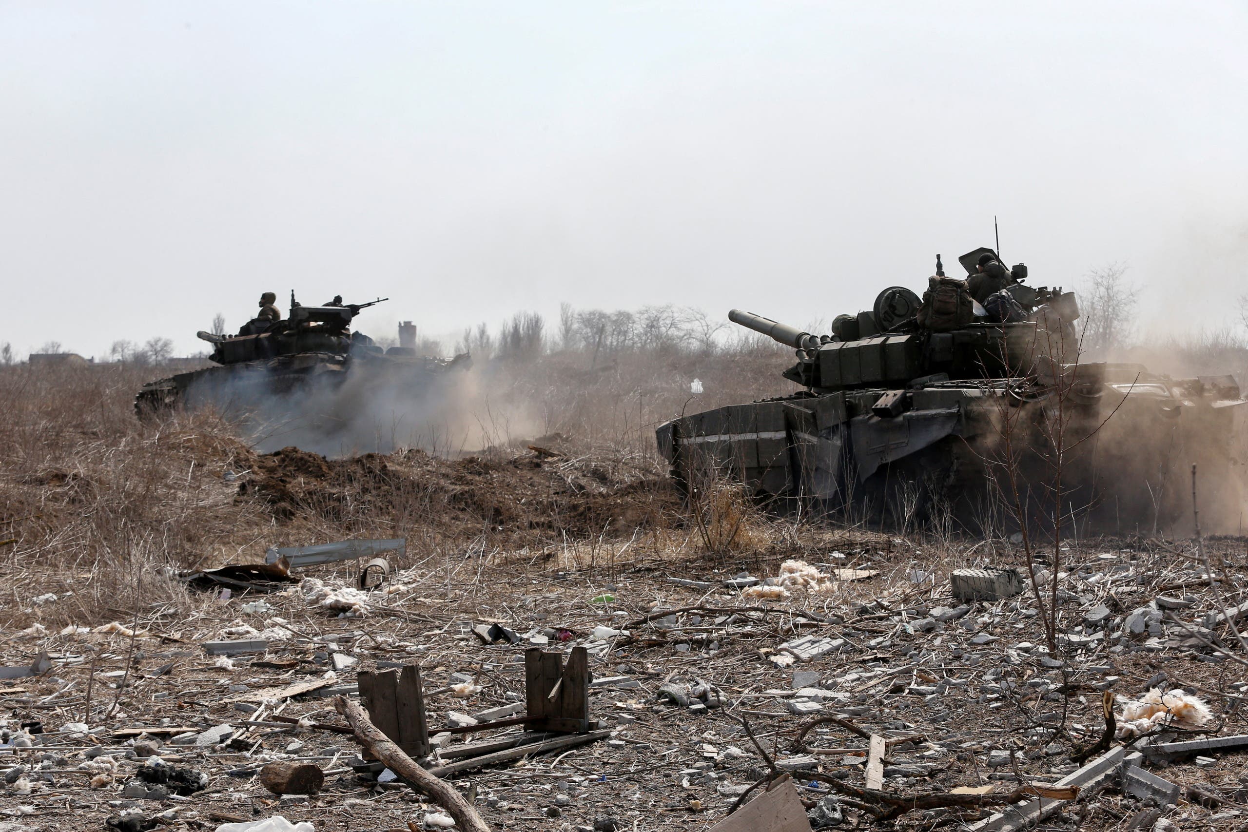 دبابات روسية (أرشيفية من رويترز)