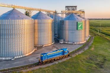 صوامع الذرة في أوكرانيا (شترستوك)