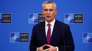 NATO Secretary General Jens Stoltenberg attends a news conference on the eve of a NATO summit, amid Russia’s invasion of Ukraine, in Brussels, Belgium on March 23, 2022. (Reuters)