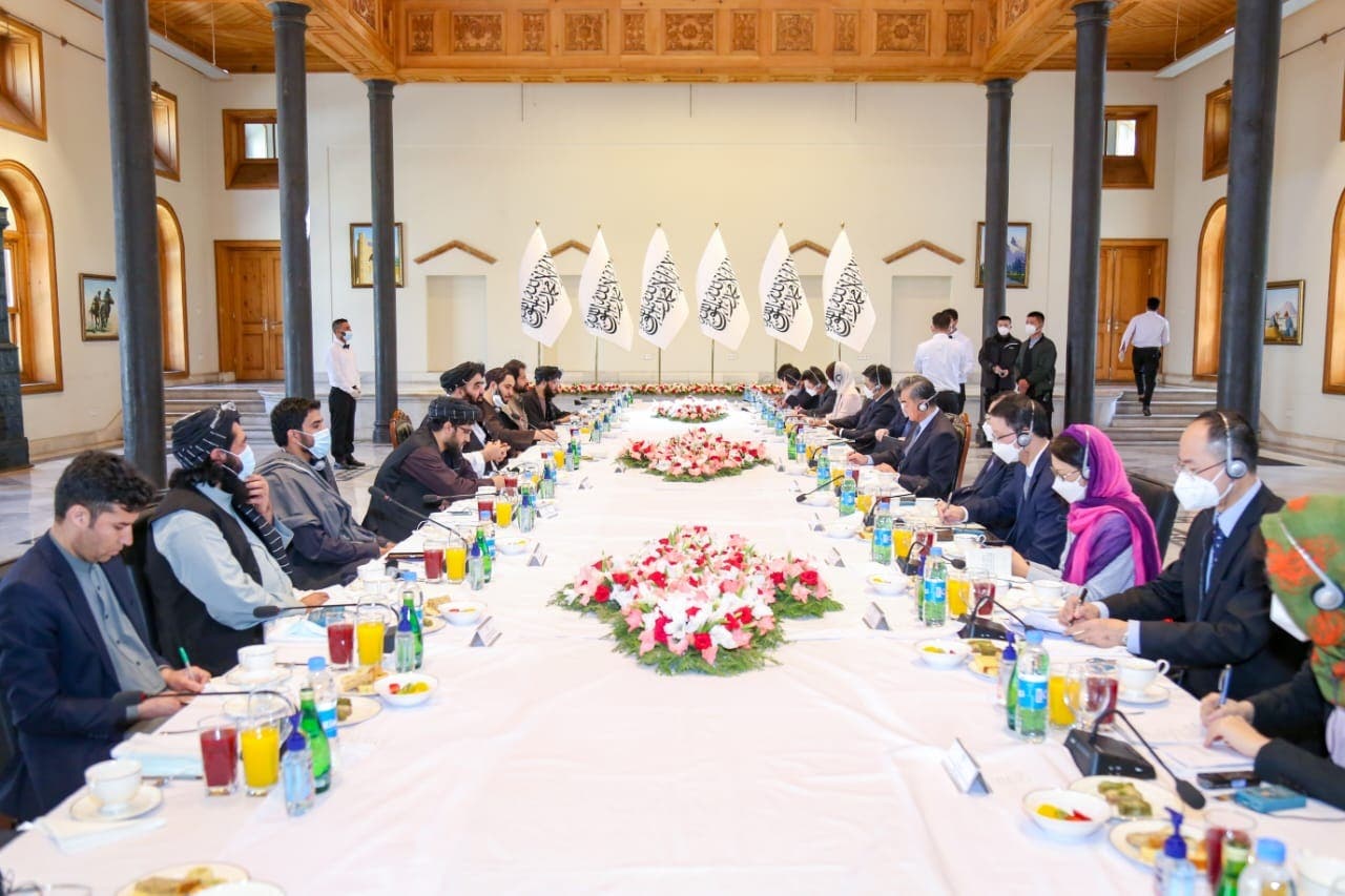 مباحثات عقدها وزير خارجية الصين في كابل