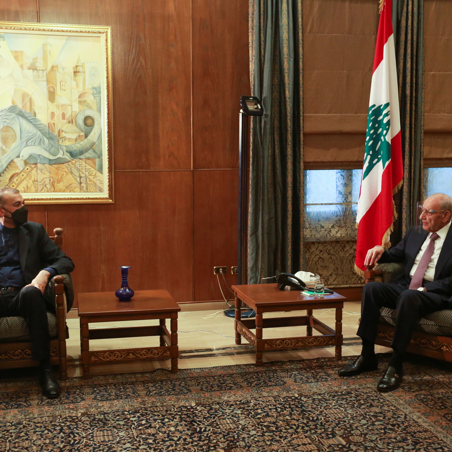 وزير خارجية إيران في بيروت للقاء مسؤولين رسميين وحزبيين