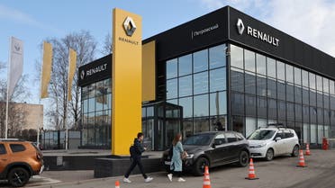 A view shows a Renault car showroom in Saint Petersburg, Russia March 24, 2022. (Reuters)