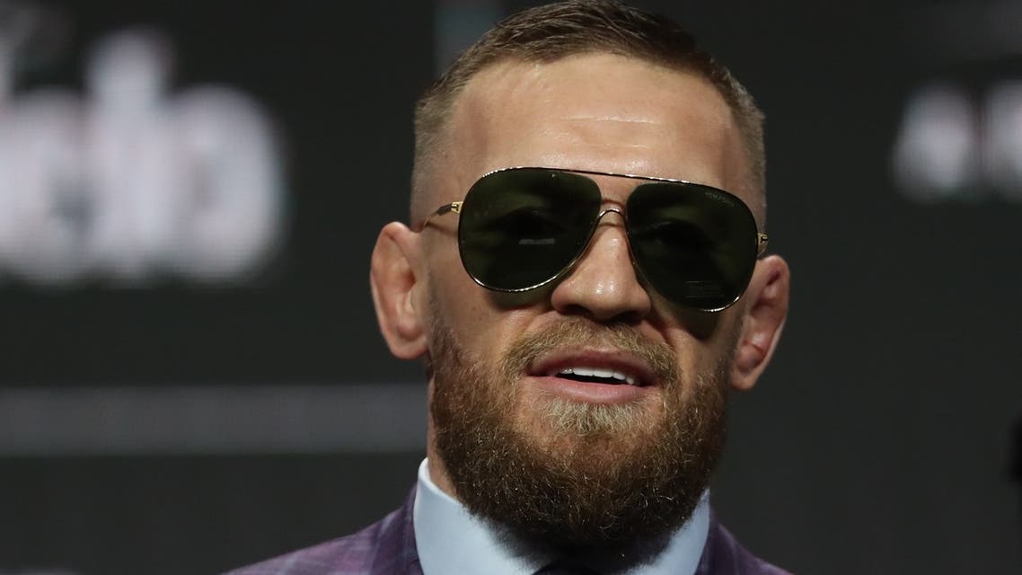 File photo of Conor McGregor at a press conference. (Reuters)