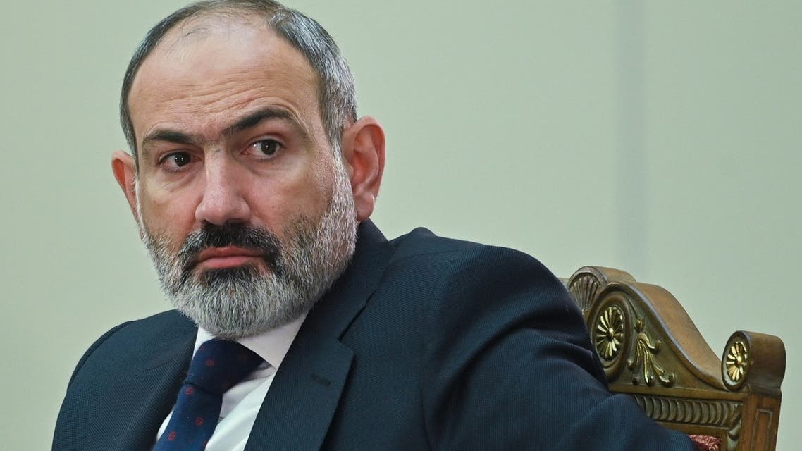 Armenian Prime Minister Nikol Pashinyan attends an informal annual summit of the Commonwealth of Independent States (CIS) heads of state in Strelna on the outskirts of Saint Petersburg, Russia December 28, 2021. (File photo: Reuters)