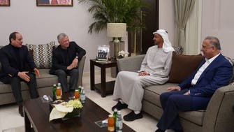 Abu Dhabi Crown Prince meets Egypt’s president, Jordan’s king, Iraqi PM in Aqaba 