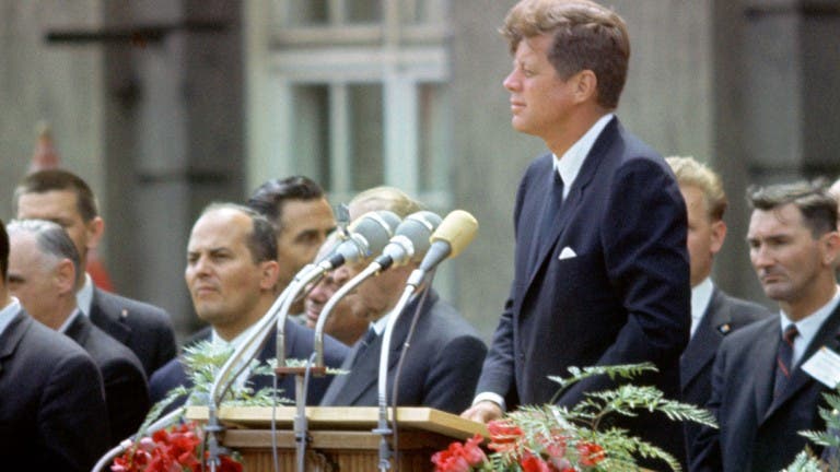 كينيدي ببرلين عام 1963