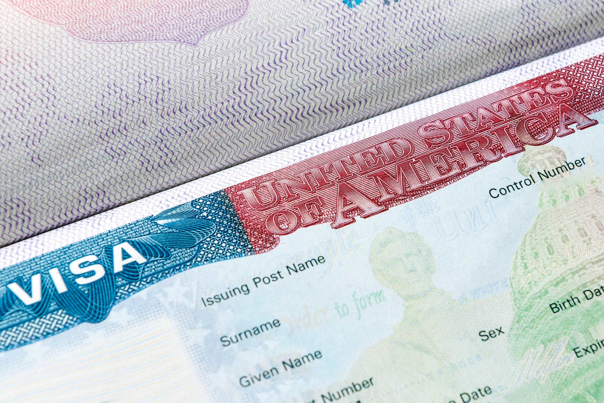 تأشيرة من الولايات المتحدة (تعبيرية)