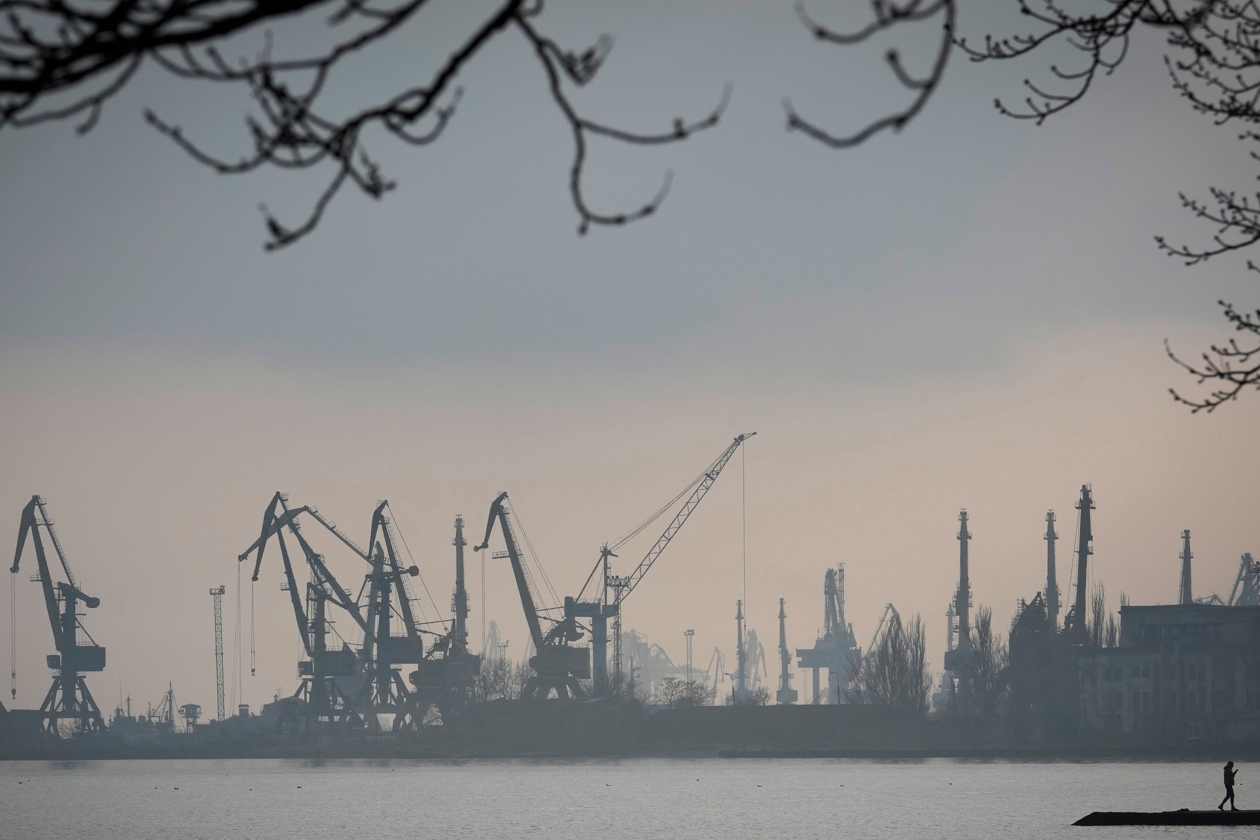 ميناء ماريوبول الأوكراني على البحر الأوسد (أرشيفية)