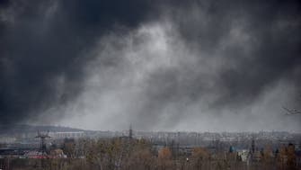 Five hurt in strikes on fuel depot in west Ukraine city    