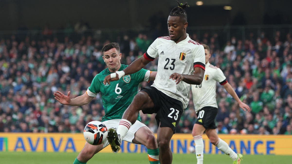 أيرلندا تفرض التعادل على بلجيكا في مباراة ودية