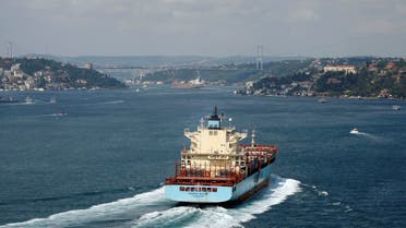 An oil tanker passes through the Bosphorus to the Black Sea in Istanbul July 20, 2012. (File photo: Reuters)