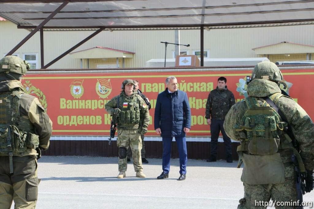 بيبيلوف وسط القوات التي يتم إرسالها إلى أوكرانيا