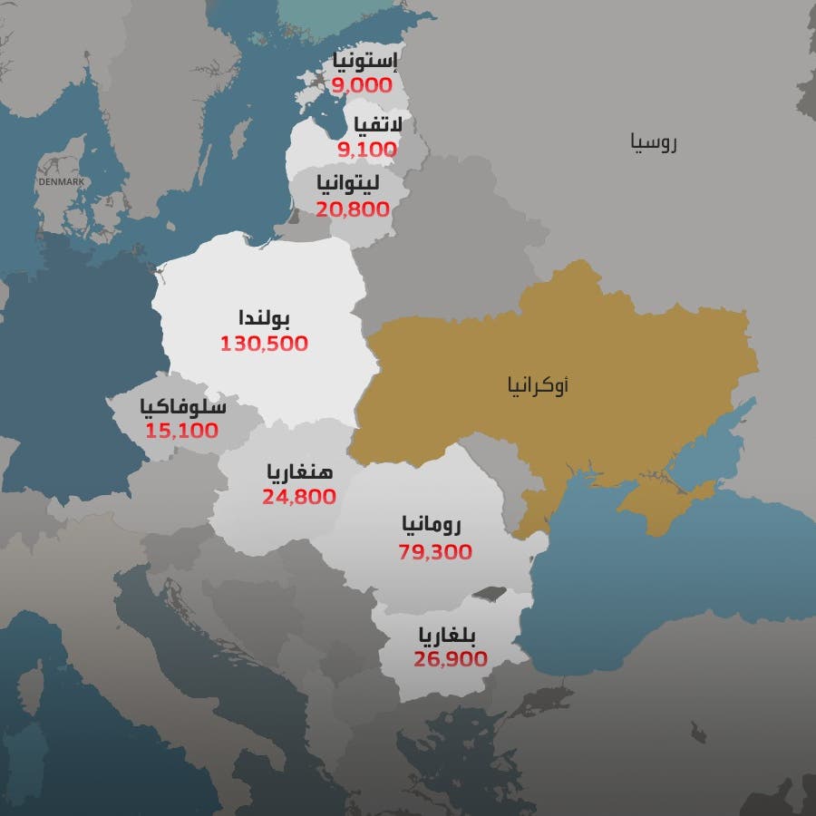 بالخرائط.. هكذا تنتشر قوات الناتو في دول أوروبا الشرقية