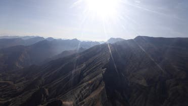 A general view of the Al Hajar mountains near Ibri, Oman, November 27, 2019. Picture taken November 27, 2019. (Reuters)