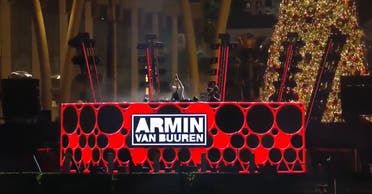 Armin van Burren at Expo 2020 Dubai. (Screengrab)