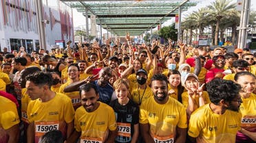 Participants take part in Expo Run. (Supplied)