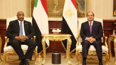 البرهان السيسي مصر السودان