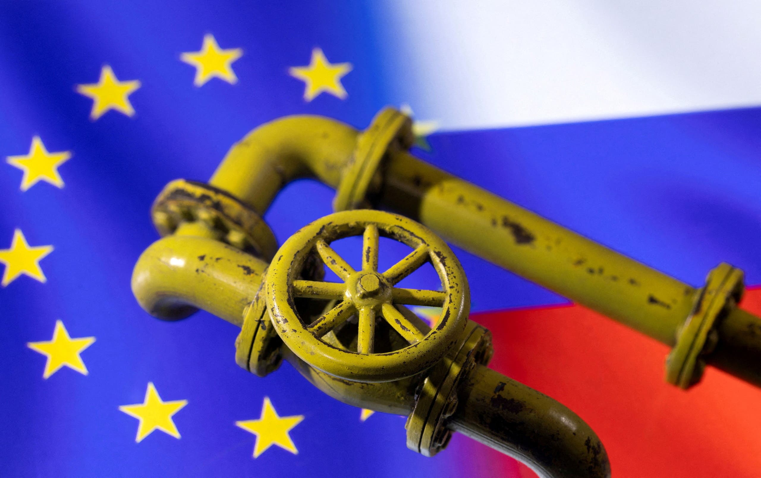واردات أوروبا من الغاز الروسي (صورة تعبيرية-رويترز)