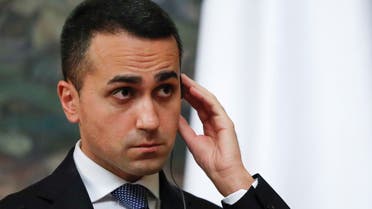 Italian Foreign Minister Luigi Di Maio attends a news conference following talks with his Russian counterpart Sergei Lavrov in Moscow, Russia February 17, 2022. (File photo: Reuters)