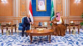 Saudi Crown Prince meets with new Yemeni presidential council, pledges aid