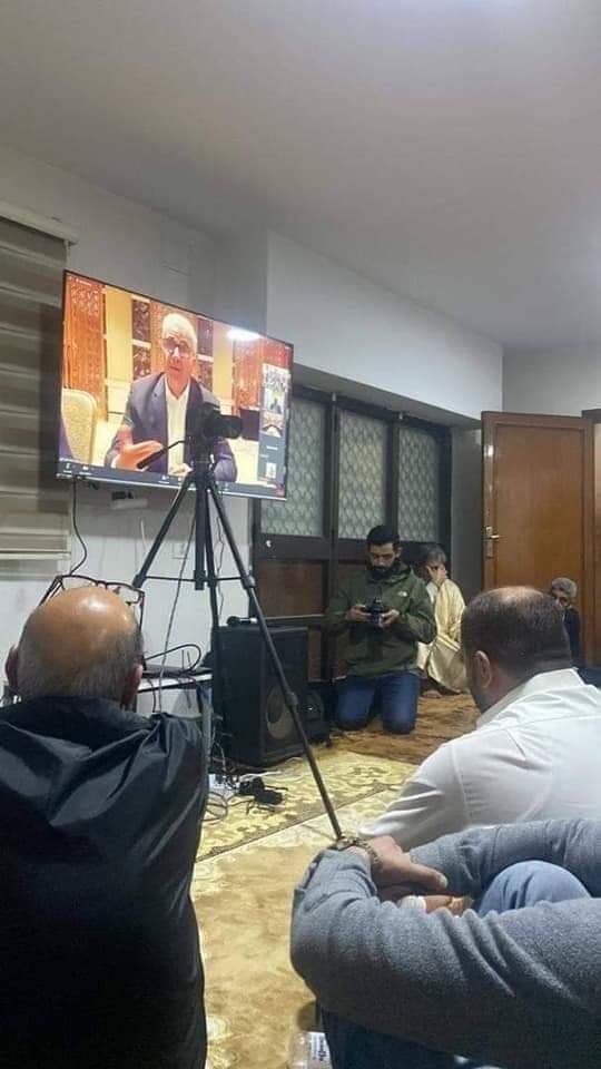 لقاء باشاغا مع مكونات مدينة مصراتة