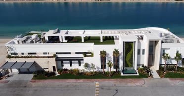 An exterior photo of the Palm Jumeirah mansion believed to be Dubai's most expensive property. (Supplied)