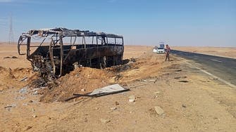 15 killed, 7 injured in multiple-vehicle crash along major Egyptian highway 