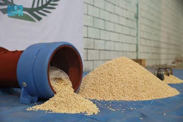 Saudi Arabia thwarts attempt to smuggle around 500,000 amphetamine pills into the Kingdom on Thursday. (SPA)