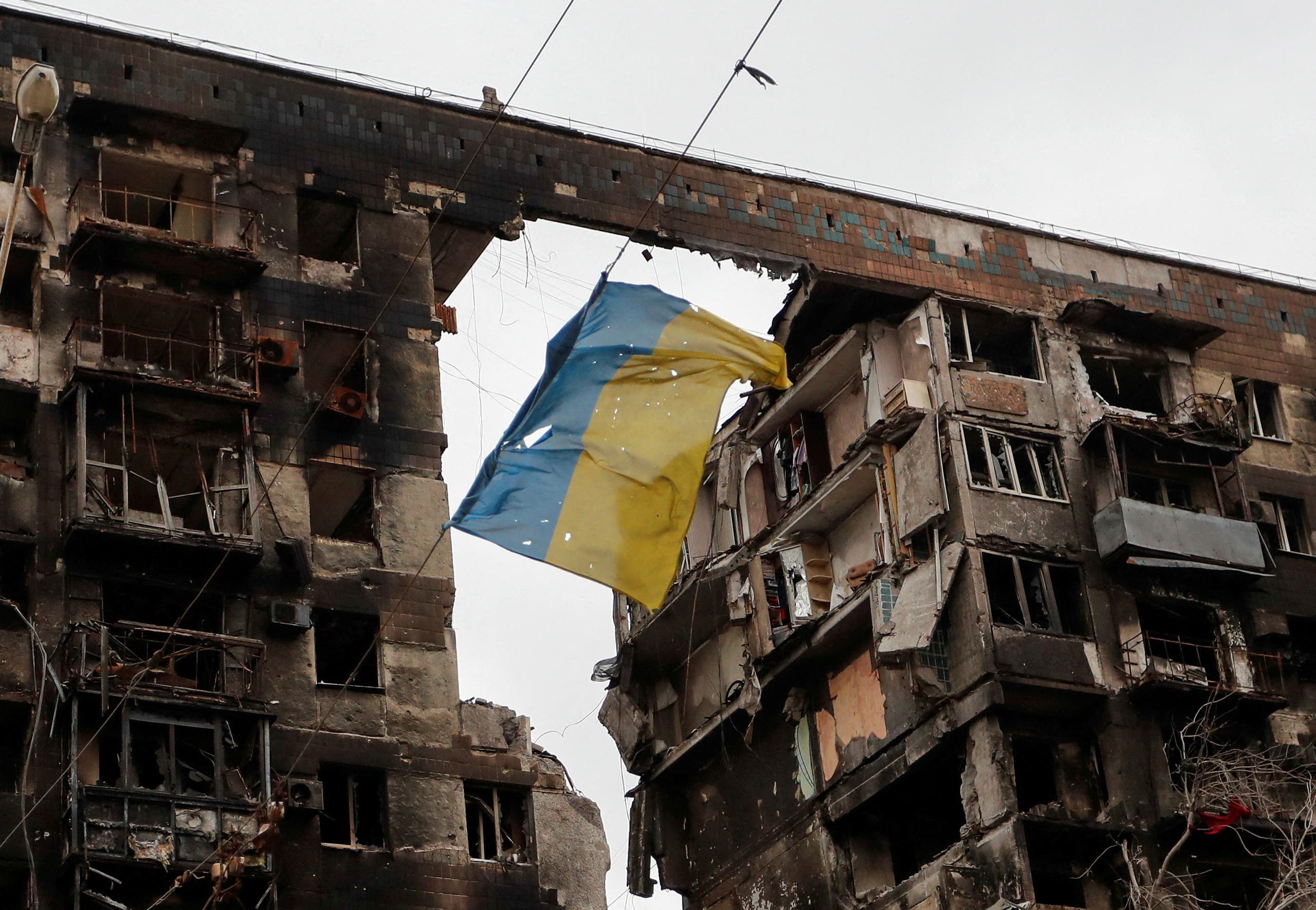 دمار في مدينة ماريوبول الأوكرانية - رويترز