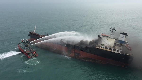 One dead, six injured in oil tanker explosion east of Hong Kong